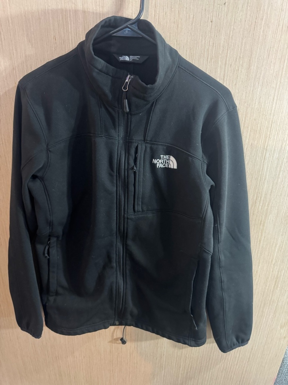 Men’s The North Face Black Soft Shell Full-Zip Jacket Size Small